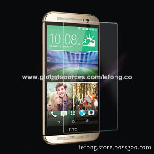Screen protectors for HTC M8, 0.33MM and 9H hardness tempered glass, ideal design, antiproofNew